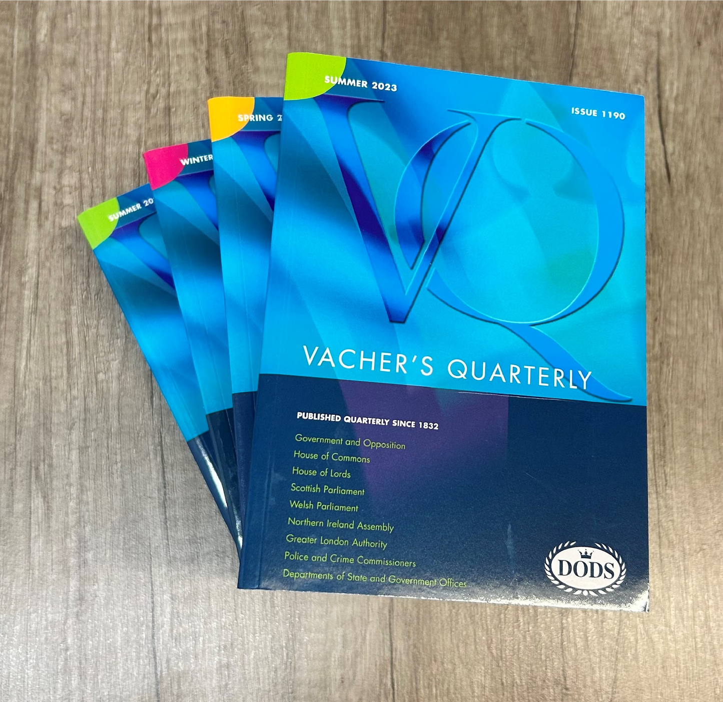 Vacher's Quarterly Annual Subscription (1190, 1191, 1192, 1193)