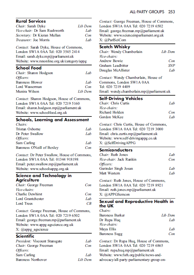 Vacher’s Quarterly current edition single copy (1197)