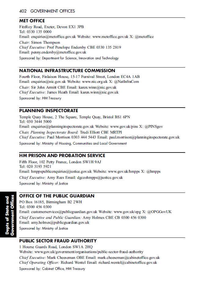 Vacher’s Quarterly current edition single copy (1197)