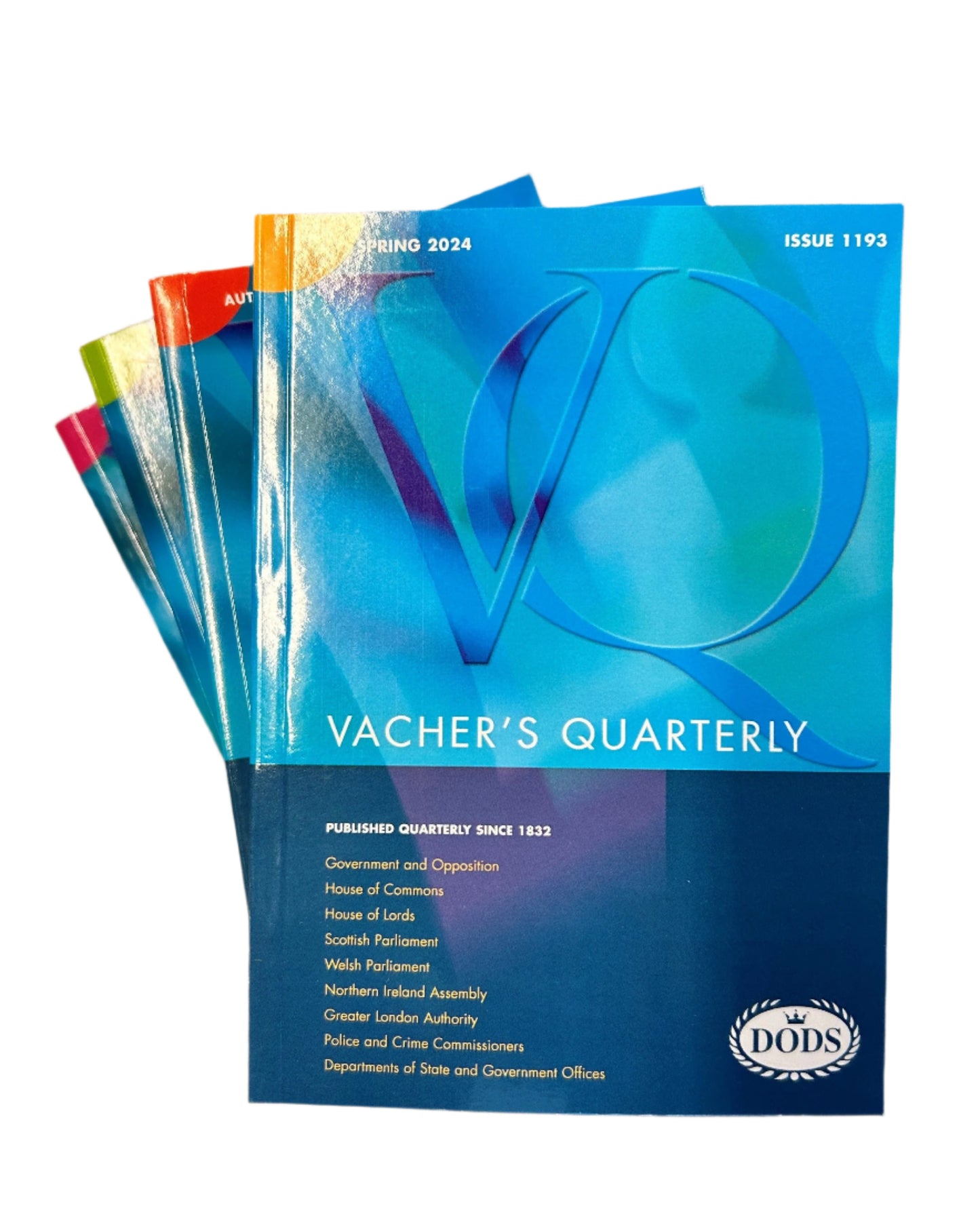 Vacher's Quarterly Annual Subscription (1197, 1198, 1199, 1200)