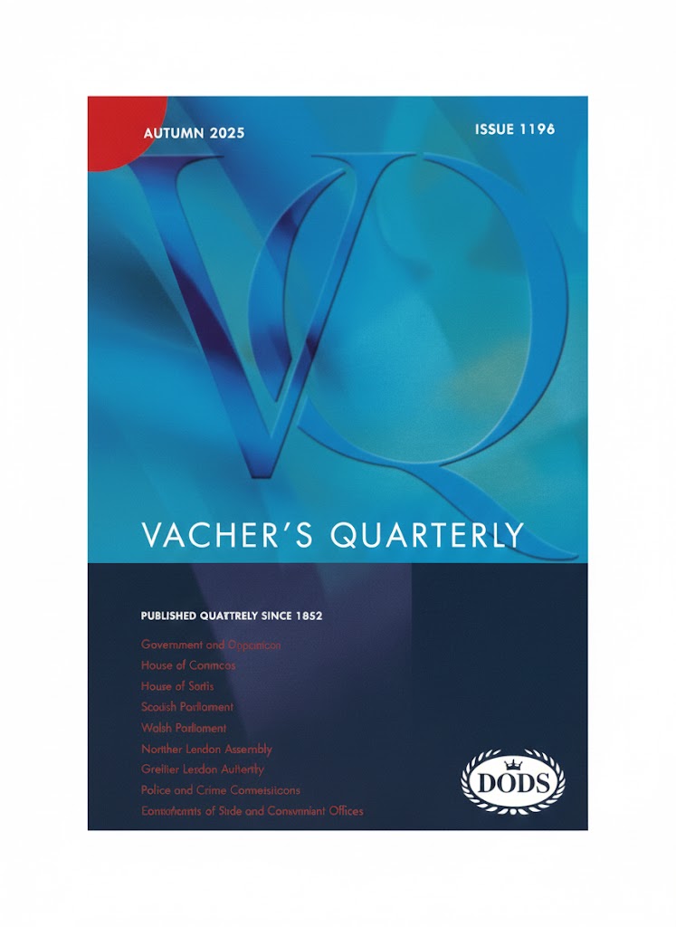 Vacher’s Quarterly current edition single copy (1198)