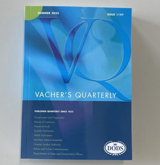 Vacher’s Quarterly current edition single copy (1197)